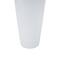 48" White Fiberglass Minimalistic Decorative Vase